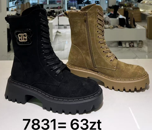 Botki damskie ocieplane 7831.KOLORDOWYBORU (36/41,12par)