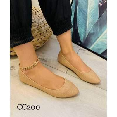 Balerinki damskie CC200.GOLD (36/41,12par)