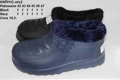 Klapki męskie 9KNF01/C.MIX2 (42/47,12par)