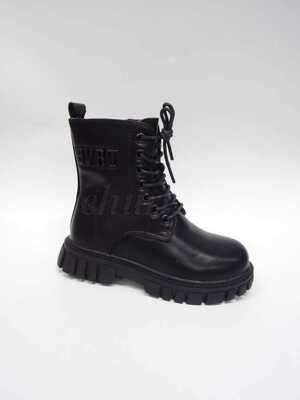 Botki dziewczęce 3A19009M.BLACK (25/30,12par)