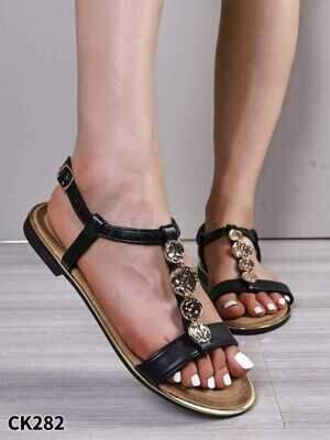 Sandały damskie 7ACK282.BLACK (36/41,12par)