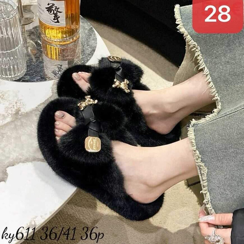 Kapcie damskie KY611.MIX (36/41,36par)