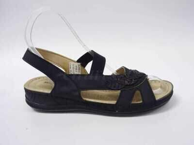 Sandały damskie 7A5702-1.BLACK (36/42,12par)