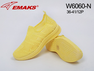 Buty sportowe damskie W6060-N.YELLOW (36/41,12par)
