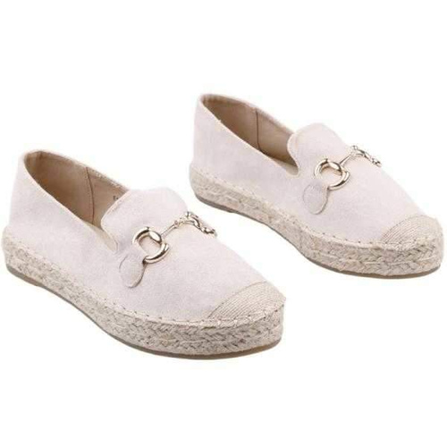 Balerinki damskie F107-4.BEIGE (36/41,12par)