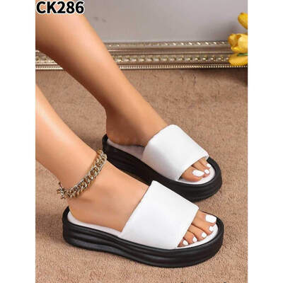 Klapki damskie  7ACK286.WHITE (36/41,12par)