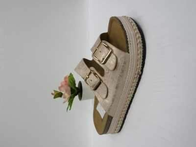 Klapki damskie 7AFB209.BEIGE (36/41,12par)