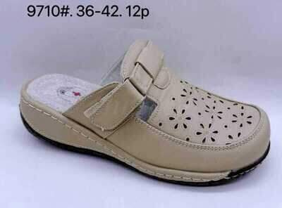 Klapki damskie 7A9710.BEIGE (36/42,12par)