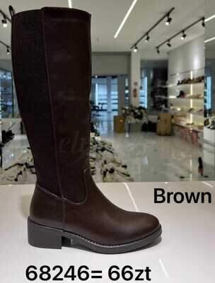 Kozaki damskie 7A68246.BROWN (36/41,12par)