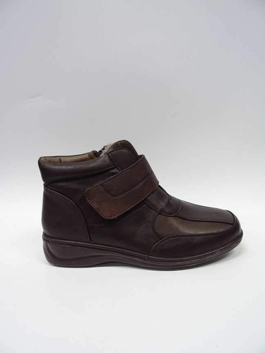 Botki damskie 7A27195-8.BROWN Ocieplane (36/41,12par)