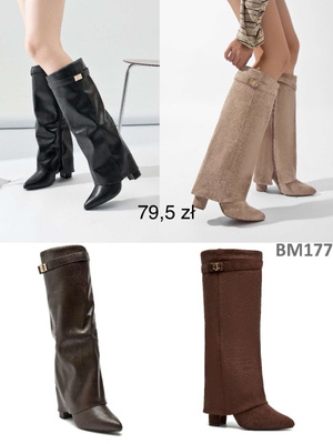 Kozaki damskie 7ABM177.KOLORDOWYBORU  (36/41,12par)