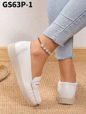 Balerinki damskie 7AGS63P-1.WHITE (36/41,12par)