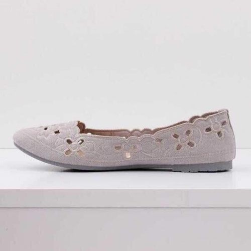 Balerinki damskie F20-6.GREY (36/41,12par)