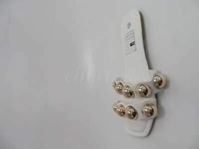 Klapki damskie 7A04-01.WHITE (36/41,12par)