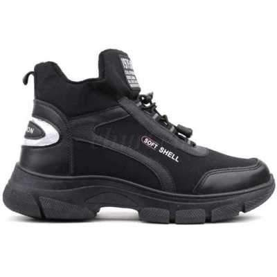 Trzewiki damskie 7ARM25-2.BLACK Ocieplane (36/41,8par)