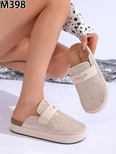 Klapki damskie M398.BEIGE (36/41,12par)