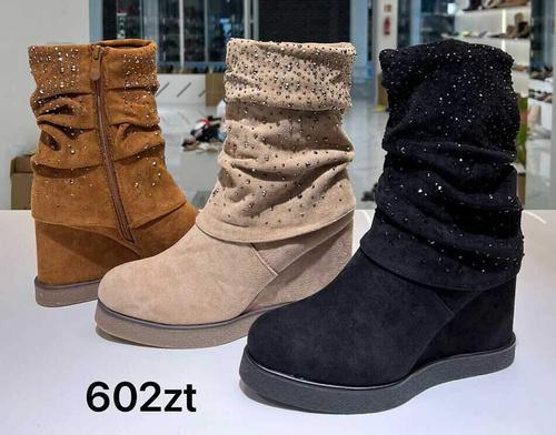 Botki damskie  7AR605.KOLOR DO WYBORU   (36/41,12par)