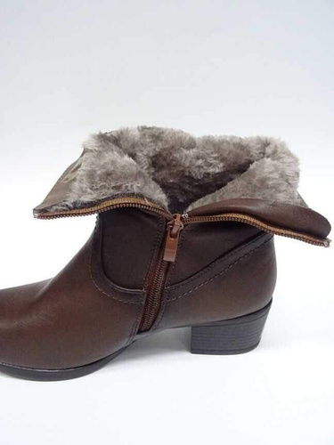 Botki damskie 7A8681-2.BROWN (36/41,12par)