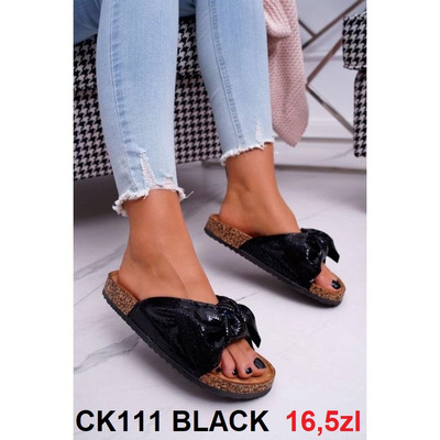 Klapki damskie CK111.BLACK (36/41,12par)