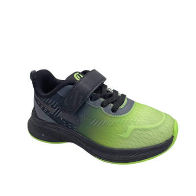 Buty sportowe chłopięce 3AEB255.GREEN/BLACK (26/31,12par)