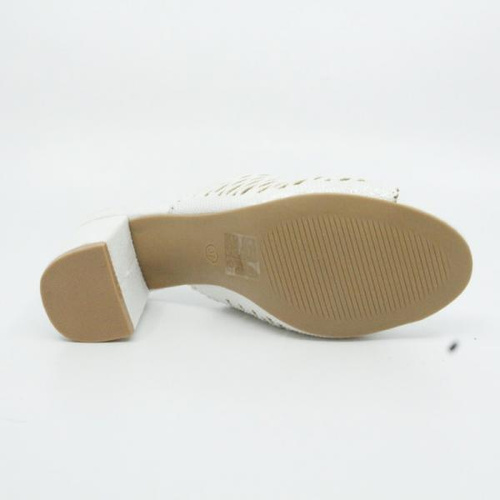 Klapki damskie SY07-2.SILVER (36/41,8par)