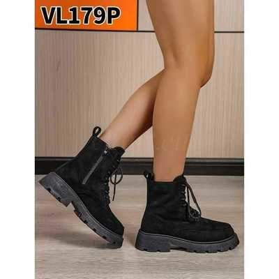 Botki damskie 7AVL179.BLACK (36/41,12par)