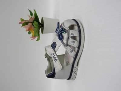 Sandały dziewczęce 1AD910.SILVER/BLUE (22/27,12par)