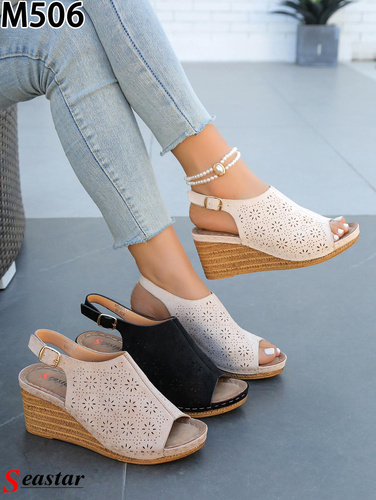 Sandały damskie M506.BEIGE (36/41,12par)