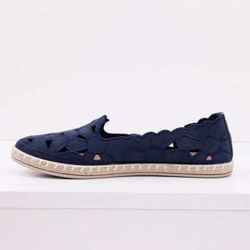 Balerinki damskie F06A-1.NAVY (36/41,12par)