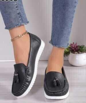 Mokasyny damskie GS82.BLACK (36/41,12par)