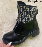 Botki damskie 1051A.BLACK (36/41,12par)