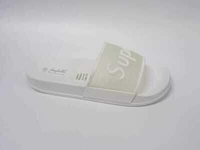 Klapki damskie 7AWF2034-2.WHITE  (36/41,12par)