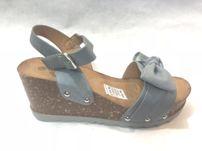 Sandały damskie D500A-3.GREY (36/41,8par)