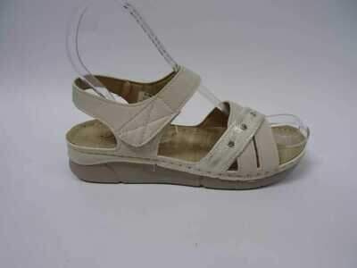 Sandały damskie 7A21292-4.BEIGE (36/42,12par)