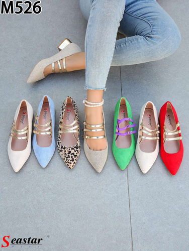 Czółenka damskie M526.GREEN (36/41,12par)