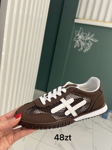 Buty sportowe damskie  7A6545.BROWN (36/41,12par)