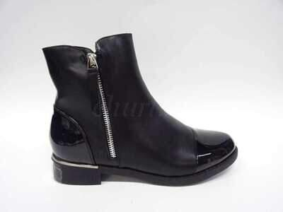 Botki damskie 7ASA81-1.BLACK (36/41,12par)