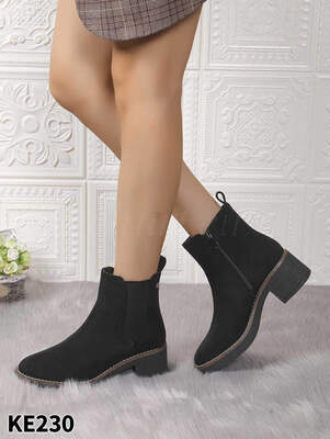 Botki damskie 7AKE230.BLACK (36/41,12par)