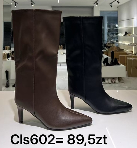 Kozaki damskie CLS602.KOLORDOWYBORU (36/41,12par)