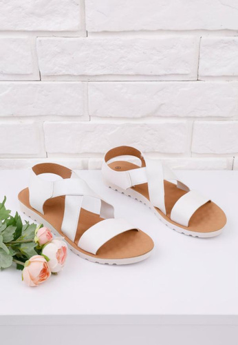 Sandały damskie DH01A-4.WHITE (36/41,12par)