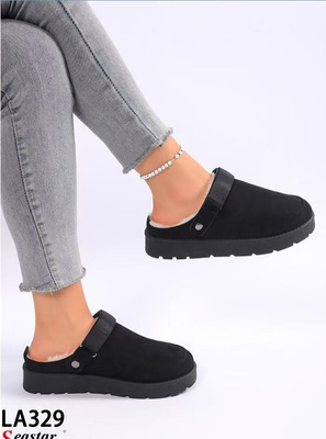 Kapcie damskie LA329.BLACK (36/41,12par)