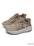 Buty sportowe damskie TL297-63.KHAKI (36/41,12par)