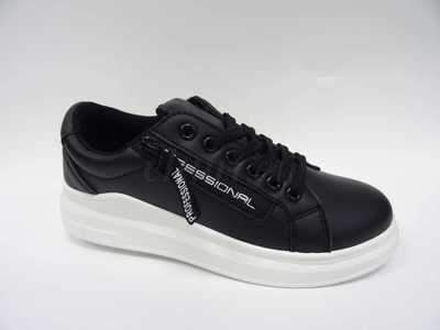 Buty sportowe damskie 7A3487-1.BLACK/WHITE (36/41,12par)