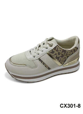 Buty sportowe damskie 7ACX301-8.BEIGE (36/41,12par)