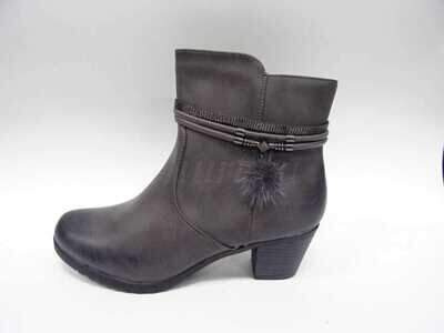 Botki damskie 7A1532B-5.GREY (36/41,12par)