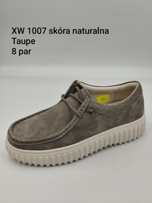 Półbuty damskie  7AXW1007.TAUPE  (36/41,8par)