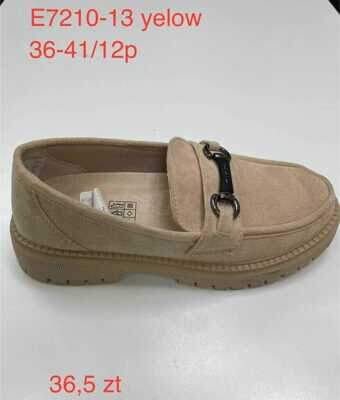 Półbuty damskie 7AE7210-13.YELLOW (36/41,12par)