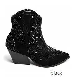 Botki damskie 7A9676A.BLACK (36/41,12par)