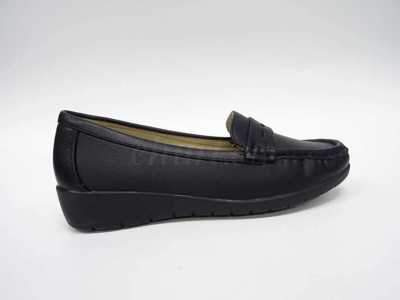 Półbuty damskie   7AF70-1.BLACK  (36/41,12par)