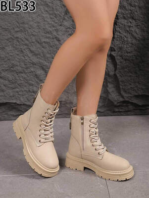 Trzewiki damskie BL532.BEIGE (36/41,12par)